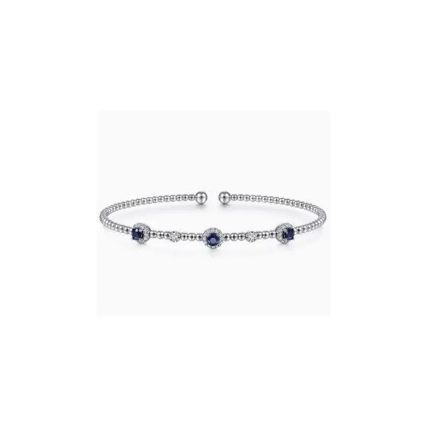 Gabriel & Co. Bujukan White Gold Bangle SVS Fine Jewelry Oceanside, NY