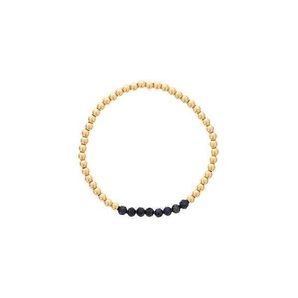 Dee Berkley Shine Bright Gold Filled Beaded Bracelet SVS Fine Jewelry Oceanside, NY