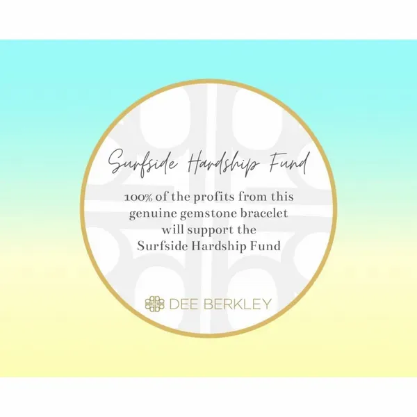 Dee Berkley Gold Surfside Hardship Fund Bracelet Image 2 SVS Fine Jewelry Oceanside, NY