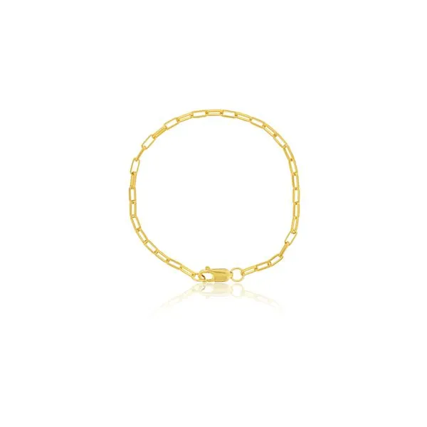 Dee Berkley Gold Filled Oval Paperclip Bracelet similar item image