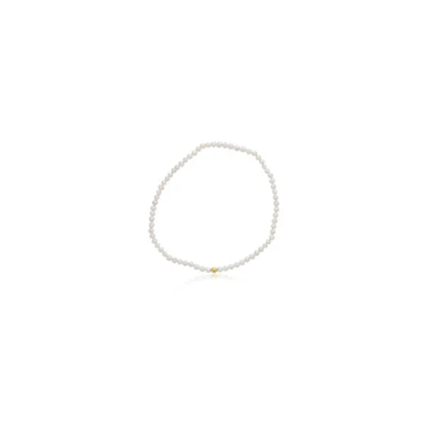 Dee Berkley Cultured Pearl & Gold Filled Bead Bracelet SVS Fine Jewelry Oceanside, NY