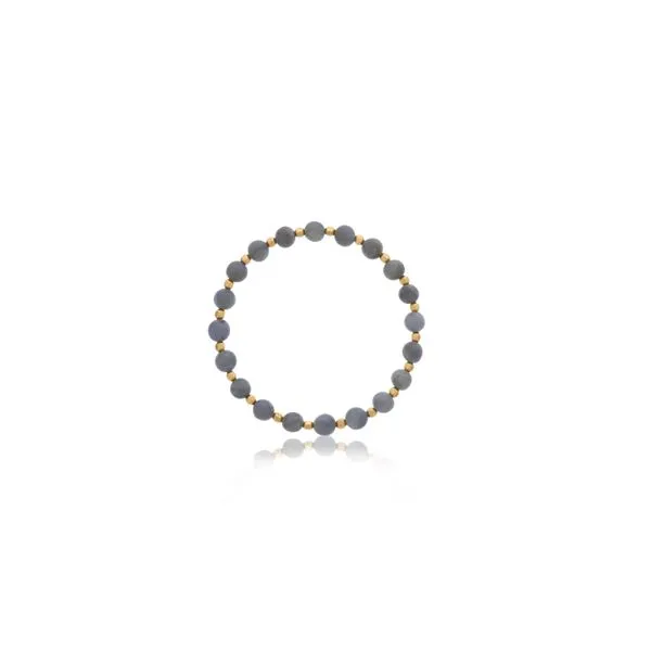Dee Berkley Labradorite & Gold Filled Beads Bracelet SVS Fine Jewelry Oceanside, NY