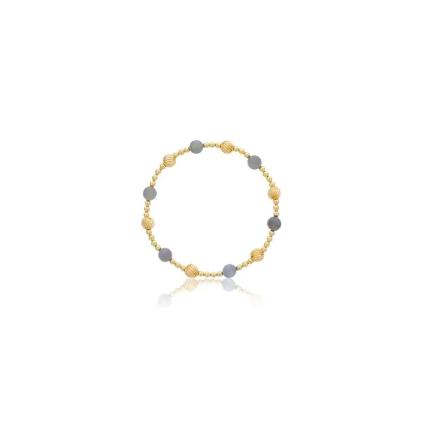 Dee Berkley Labradorite & Gold Filled Beads Bracelet SVS Fine Jewelry Oceanside, NY