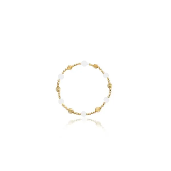 Dee Berkley Cultured Pearl & Gold Filled Beads Bracelet SVS Fine Jewelry Oceanside, NY