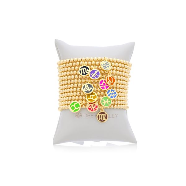 Dee Berkley Gold Filled 4 mm Beaded Bracelet Image 2 SVS Fine Jewelry Oceanside, NY