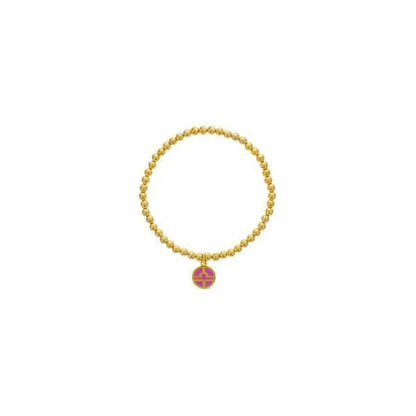 Dee Berkley Gold Filled 4 mm Beaded Bracelet SVS Fine Jewelry Oceanside, NY