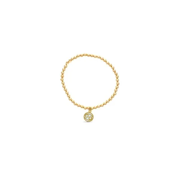 Dee Berkley Gold Filled 4 mm Beaded Bracelet SVS Fine Jewelry Oceanside, NY