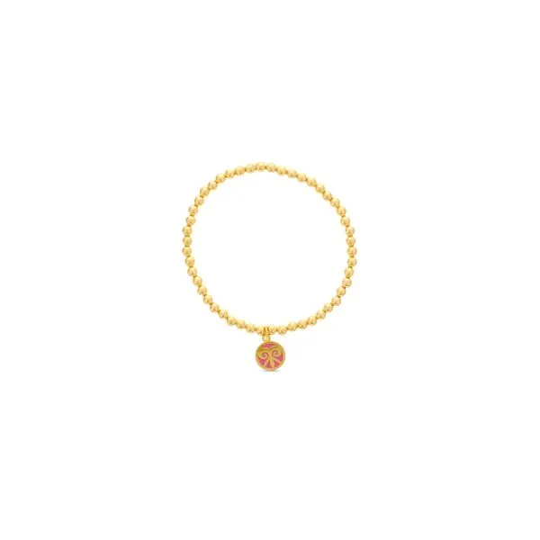 Dee Berkley Gold Filled 4 mm Beaded Bracelet SVS Fine Jewelry Oceanside, NY
