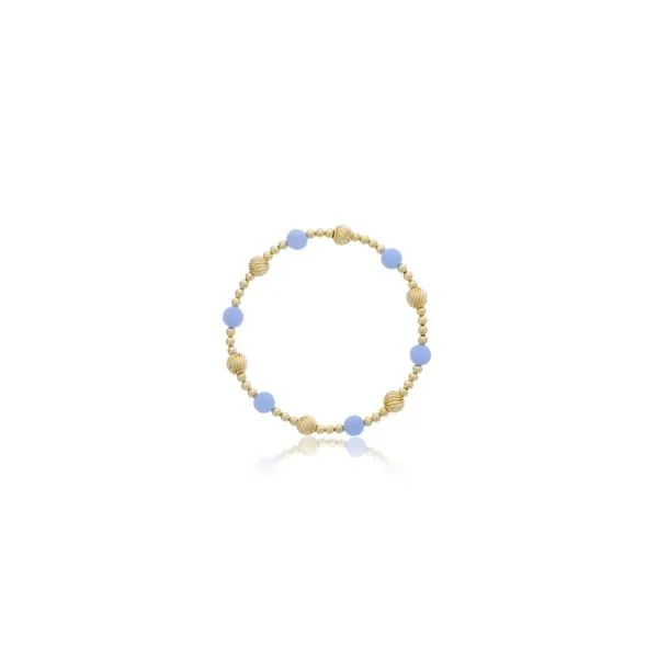 Dee Berkley Angelite & Gold Filled Beads Bracelet