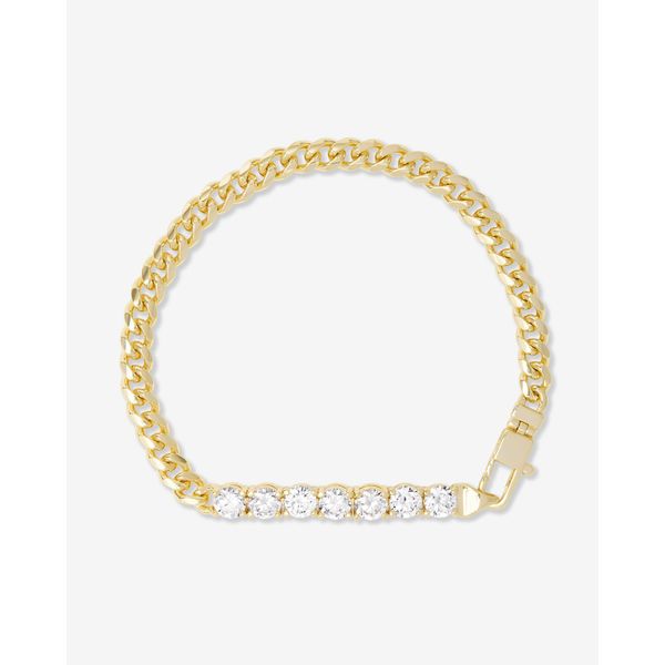 Melinda Maria Baby Julian Loves Diamonds Gold Bracelet SVS Fine Jewelry Oceanside, NY