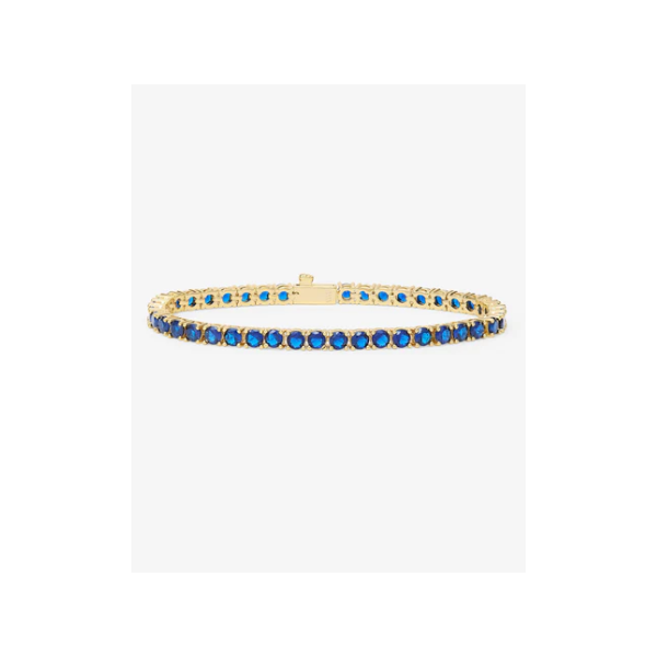 Melinda Maria Grand Heiress Gold Tennis Bracelet SVS Fine Jewelry Oceanside, NY