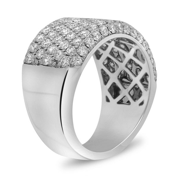 White Gold Diamond Fashion Ring Image 3 SVS Fine Jewelry Oceanside, NY