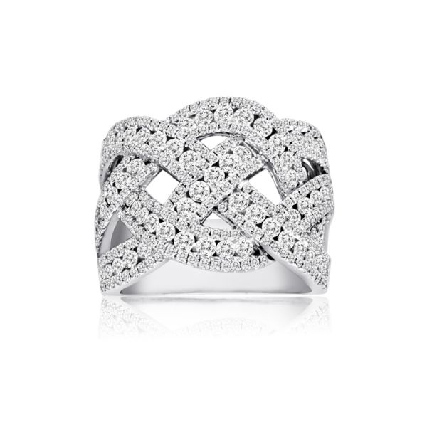 White Gold Diamond Fashion Ring SVS Fine Jewelry Oceanside, NY