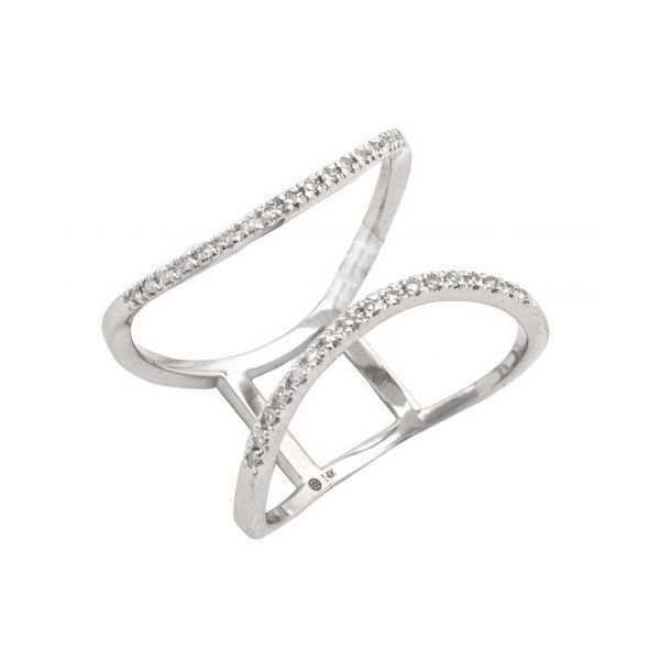 White Gold & Diamond Fashion Ring SVS Fine Jewelry Oceanside, NY