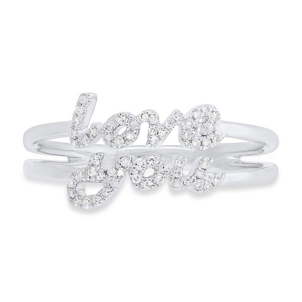 White Gold & Diamond Ring Image 2 SVS Fine Jewelry Oceanside, NY