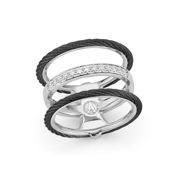 ALOR Noir Collection Diamond Fashion Ring SVS Fine Jewelry Oceanside, NY