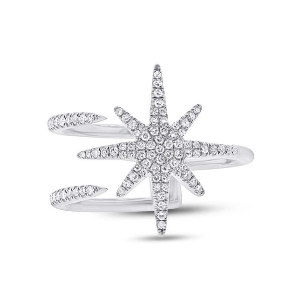 White Gold & Diamond Ring Image 2 SVS Fine Jewelry Oceanside, NY