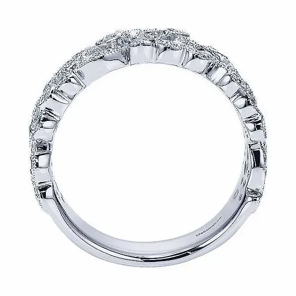 Gabriel & Co. White Gold & Diamond Ring Image 2 SVS Fine Jewelry Oceanside, NY