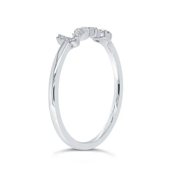 White Gold Diamond Love Ring Image 3 SVS Fine Jewelry Oceanside, NY