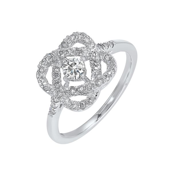 Love's Crossing Diamond Promise Ring SVS Fine Jewelry Oceanside, NY