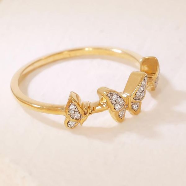 Ella Stein Diamond Butterfly Ring, 6 Image 3 SVS Fine Jewelry Oceanside, NY