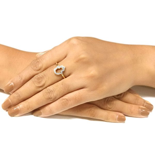 Ella Stein Diamond Hamsa Ring Image 2 SVS Fine Jewelry Oceanside, NY