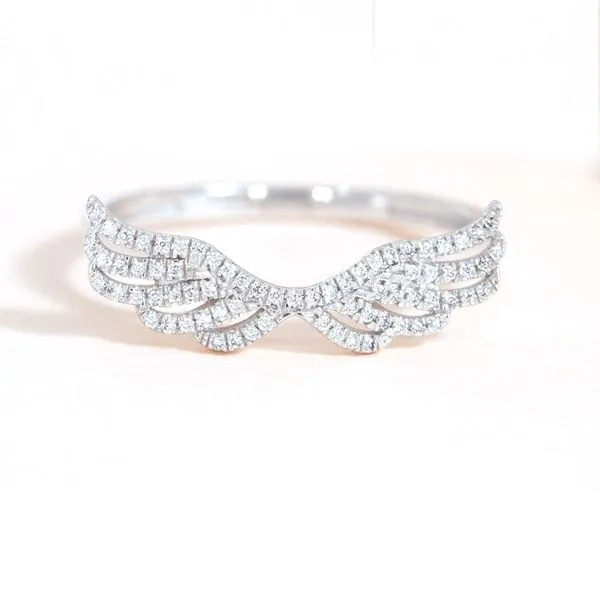 Ella Stein Diamond Angel Wing Ring SVS Fine Jewelry Oceanside, NY