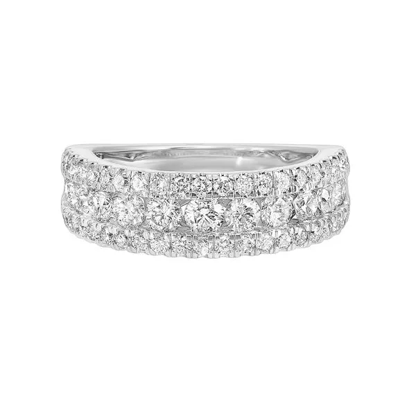Lab Grown Diamond Anniversary Ring, 1.38ctw SVS Fine Jewelry Oceanside, NY