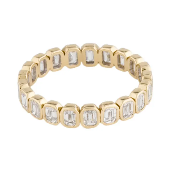 Yellow Gold Emerald Diamond Ring, 1.49Cttw SVS Fine Jewelry Oceanside, NY