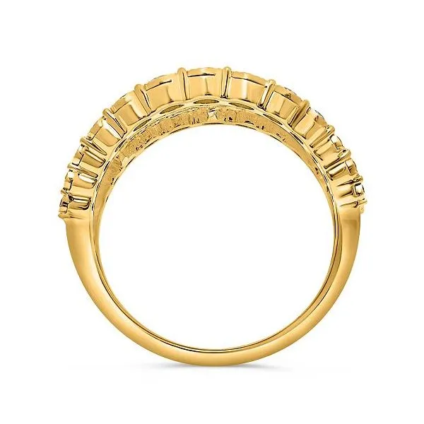 Yellow Gold & Diamond Ring, 1.08Cttw, Size 6.5 Image 2 SVS Fine Jewelry Oceanside, NY