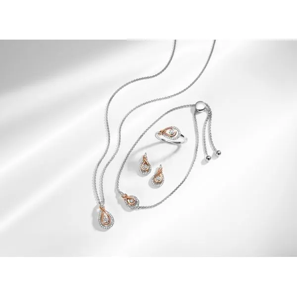 INFINITE LOVE COLLECTION: Love Knot Diamond Ring Image 3 SVS Fine Jewelry Oceanside, NY