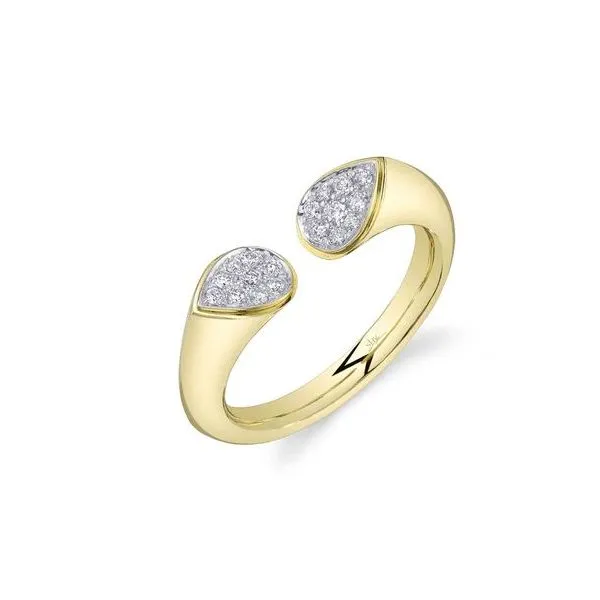 Shy Creation Yellow & White Gold Diamond Ring SVS Fine Jewelry Oceanside, NY