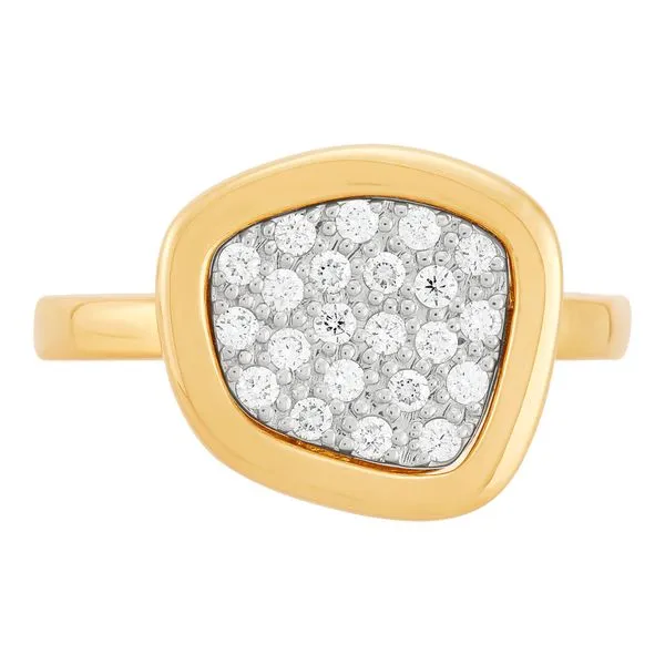 Yellow Gold & Diamond Ring, 0.25Cttw SVS Fine Jewelry Oceanside, NY