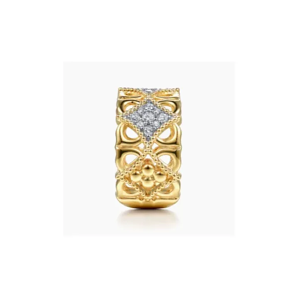 Gabriel Limited Fashion Yellow Gold Diamond Ring Image 2 SVS Fine Jewelry Oceanside, NY