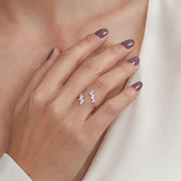 Gabriel & Co. Contemporary White & Yellow Gold Ring Image 4 SVS Fine Jewelry Oceanside, NY