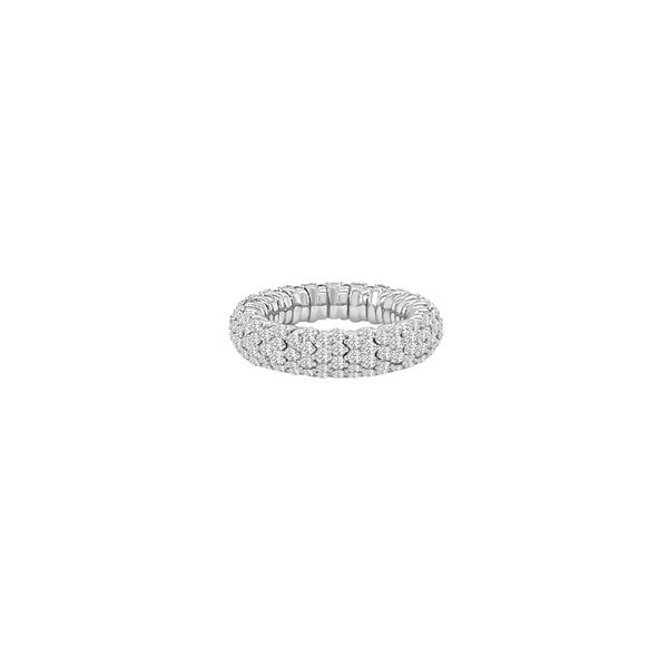 White Gold Diamond Stretch Ring, 1.87Cttw SVS Fine Jewelry Oceanside, NY