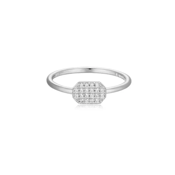 Lab Grown Diamond Dog Tag Ring, .10ctw SVS Fine Jewelry Oceanside, NY