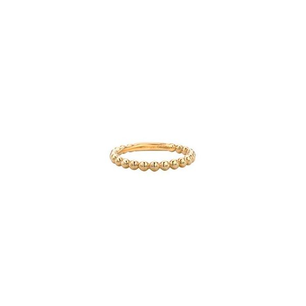 Gabriel & Co. Stackable 14K Yellow Gold Band SVS Fine Jewelry Oceanside, NY