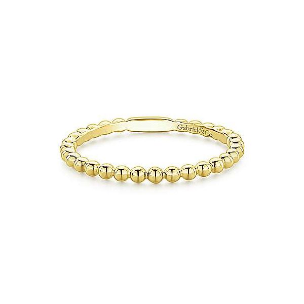 Gabriel & Co. Stackable 14K Yellow Gold Fashion Ring SVS Fine Jewelry Oceanside, NY