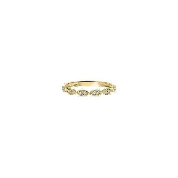 10K Yellow Gold & Diamond Ring, 0.125Cttw, Size 7 SVS Fine Jewelry Oceanside, NY