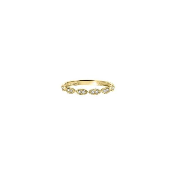 10K Yellow Gold & Diamond Ring, 0.125Cttw, Size 7 SVS Fine Jewelry Oceanside, NY