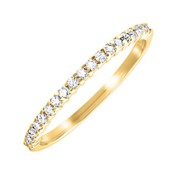 Yellow Gold Diamond Stackable Ring - 1/7 ctw SVS Fine Jewelry Oceanside, NY