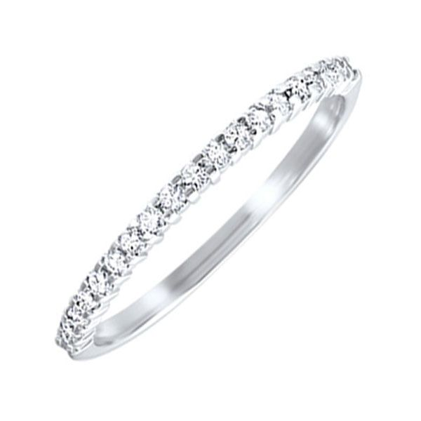 White Gold Diamond Stackable Ring - 1/7 ctw SVS Fine Jewelry Oceanside, NY