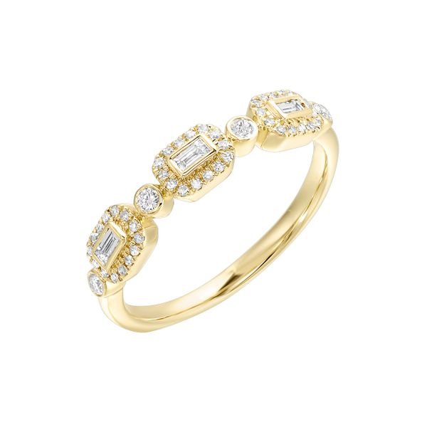 Yellow Gold Diamond Ring Image 3 SVS Fine Jewelry Oceanside, NY