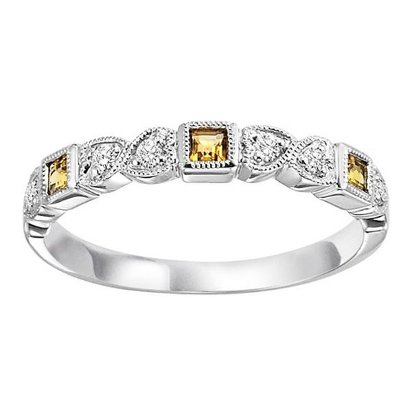 SVS Stackable Band Collection: Citrine SVS Fine Jewelry Oceanside, NY