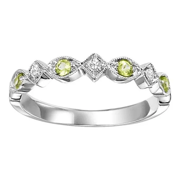 SVS Stackable Band Collection: Peridot SVS Fine Jewelry Oceanside, NY