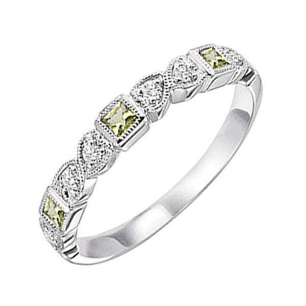 SVS Stackable Band Collection: Peridot SVS Fine Jewelry Oceanside, NY