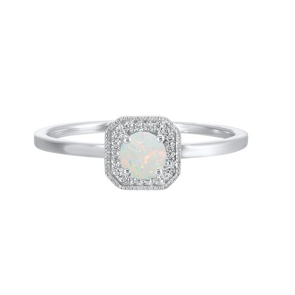 SVS Birthstone Collection Ring: Opal - October SVS Fine Jewelry Oceanside, NY