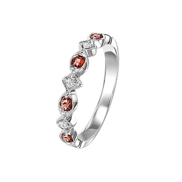 SVS Stackable Band Collection: Garnet SVS Fine Jewelry Oceanside, NY
