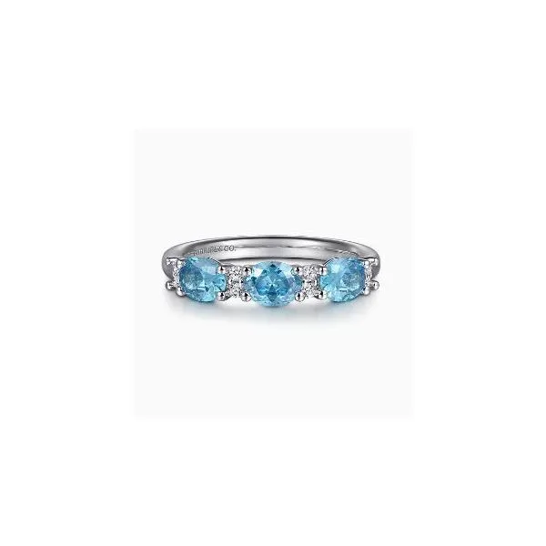 Gabriel & Co. Lusso Color White Gold Fashion Ring SVS Fine Jewelry Oceanside, NY